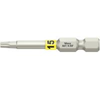 Wera 05060507001 867/4 Embout Torx Propulseur: 1/4 (6.3 mm) Sortie: TORX TX 15 50 mm