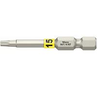 Wera - 05060507001 - Embout avec fonction de retenue; 867/4 TORX® HF Embouts avec fonction de retenue, TX 15 x 50 mm