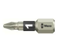 Wera 05071020001 Torsion En Acier Inoxydable Embout Pour Vis Pozi PZ1 x 25mm