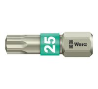Wera 05071035001 Torsion En Acier Inoxydable Embout Pour Vis Torx TX25 x 25mm