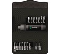 Wera 05072017001 Jeu de tournevis à choc, 17 pièces