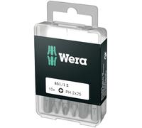Wera 05072401001 Coffret d'embouts Phillips 851/1 Z (Import Allemagne) Argent PH 2 x 25 mm