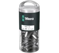 Wera 05072443001 855/1 Embouts Z DIY 100, Pozidriv, PZ 1 x 25 mm, 100 pièces Gris
