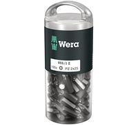 Wera 05072444001 855/1 Embouts Z DIY 100, Pozidriv, PZ 2 x 25 mm, 100 pièces