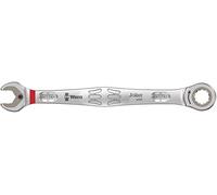 Wera 05073281001 Joker Clés Mixtes à cliquet, System. impérial, # 3/8 Pouce, Argent/Rouge