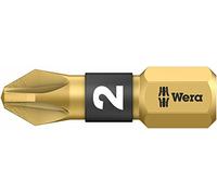 Wera 05073339001 855/1 Embouts BDC SB, 2 x PZ 2 x 25 mm, Or/Noir