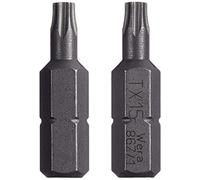 Wera 05073340001 867/1 Embouts TORX Z SB, TX 15 x 25 mm, Gris