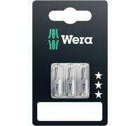 Wera Set d'embouts 6 pans 840/1 Z, 2,0/2,5/3 mm, Acier à outils allié extra-rigide, D 6,3, 3 pièces