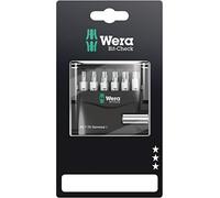 Wera 05073404001 Bit-Check 7 TX Universal 1 SB, 7 pièces, Gris