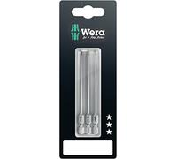 Wera - 05073470001 - Embouts TORX®; 867/4 Z SB Embouts, TX 10 x 89 mm, 3 pièces