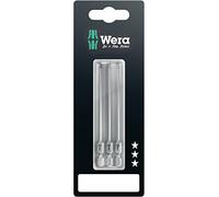 Wera - 05073471001 - Embouts TORX®; 867/4 Z SB Embouts, TX 15 x 89 mm, 3 pièces