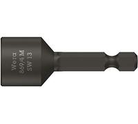 Wera 05073508001 869/4 m SB Douilles pour Vis, magnétiques, 13.0 x 50 mm, Gris