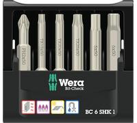 Wera 05073631001 Wera Bit-Check 6 SHK 1 SB