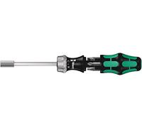 Wera 05073661002 Kraftform Kompakt 27 RA 2 SB, 7 pièces, Noir/vert