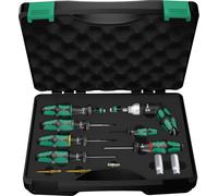 Wera 7443/12 Set d'installation pour systèmes de vérification de pression des pneus, 12 pièces Quantité:1