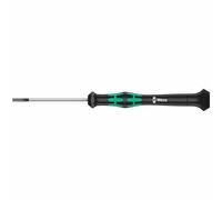 Wera 051-18006001 tournevis à fente 2,0 Elektroniker Micro, noir/vert