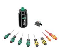 Wera Jeu de tournevis 05100028001 – 17 pièces (Phillips, Pozidriv, fente, TORX) universel