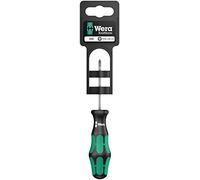 Wera 05100050001 350 Ph Sb Tournevis pour Vis Phillips, Ph 0 x 60 mm, Noir/Vert