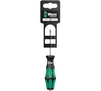 Wera 05100055001 355 PZ SB Tournevis pour vis cruciformes PZ, PZ 0 x 60 mm, Noir/vert