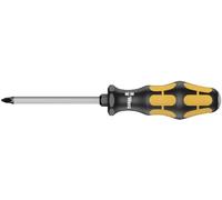 Wera 05100081001 918 SPZ SB Tournevis pour vis cruciformes PZ, PZ 2 x 100 mm, Noir/jaune