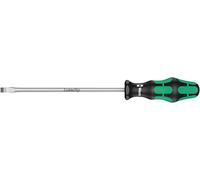 Wera 05110011001 334 Tournevis pour Vis à fente, 1.2 x 8.0 x 175 mm, Noir/vert