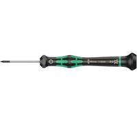 Wera 05118036001 2067 Tournevis électronicien TORX, TX 2 x 40 mm, Noir/vert