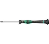 Wera 05118046001 2067 Tournevis électronicien TORX BO, TX 8 x 60 mm, Noir/Vert