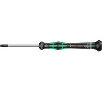 Wera 05118052001 2067 Tournevis électronicien TORX BO, TX 15 x 60 mm, Noir/vert