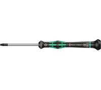Wera 05118054001 2067 Tournevis électronicien TORX BO, TX 20 x 60 mm, Noir/vert