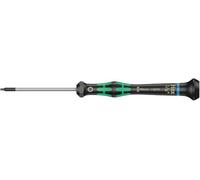 Wera 05118076001 2054 Tournevis électronicien pour vis six pans creux, Hex-Plus, 1/16 pouce x 60 mm, Noir/vert