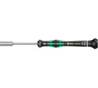 Wera 05118126001 2069 Tournevis électronicien à douille, 5.5 mm x 60 mm, Noir/vert