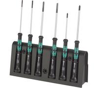 Wera 05118150001 2035/6A Kraftform Micro Fente/Phillips Tournevis, 6-Piece Set