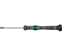 Wera 05118183001 2067 Tournevis électronicien TORX HF avec fonction de retenue, TX 7 x 60 mm, Noir/vert