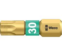 Wera 05134378001 867/1 Embouts TORX BDC SB, TX 30 x 25 mm, Or/vert