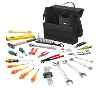 Sacoche à outils équipée Wera 2go SHK 1 05136071001 pour les sanitaires 36 pièces