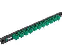 Wera 05136413001 9610 Barre magnétique Joker pouvant accueillir jusqu'à 11 clés à fourche, vide, 30 x 370 mm