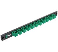 Wera 05136413001 9610 Barre magnétique Joker pouvant accueillir jusqu'à 11 clés à fourche, vide, 30 x 370 mm