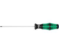 Wera Tournevis hexagonal 352 – Tête sphérique – 2,5 mm x 100 mm – Noir/vert