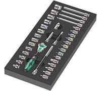 Wera Garniture en mousse Wera 9720 pour Kit de clé à cliquet Zyklop 1/4" 8000 A 1, 37 pièces Quantité:1