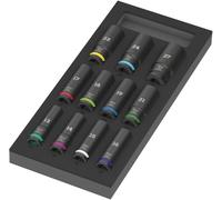 Wera 9725 Jeu de clés à douille 1/2\ 11 pièces 05150115001