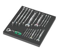 Wera 05150121001 9731 Ensemble Joker 6003 De 18 Pièces Avec Insert En Mousse - 6-24 Mm