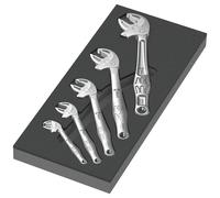 Wera 05150122001 Joker Clé plate à ajustement automatique 5 pièces Ouverture de