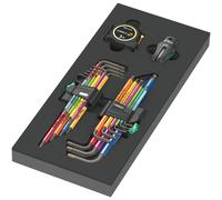 Wera 05150140001 9740 Jeu De Clés De 20 Pièces Dans Un Insert En Mousse - Inbus/Torx