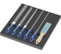 Wera 05150183001 SET de limes, 6 pièces 9783 insert en mousse, SET de limes cheval 1 Longueur 405 mm 1 pc(s)