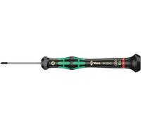 Wera 05345290001 2050 PH Tournevis électronicien pour vis cruciformes PH, PH 000 x 40 mm, Noir/vert