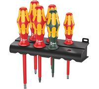 Wera 160 i/168 i , Jeu de tournevis Kraftform Plus série 100 et rack, 05006145001 -(6 pièces )
