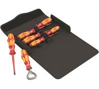 Wera 100 IS/7 VDE Ensemble 2 Tournevis Isolés Kraftform 7 Pièces 05136022001