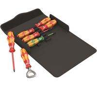 Wera 100 IS/7 VDE Ensemble 3 Tournevis Isolés Kraftform 7 Pièces 05136018001