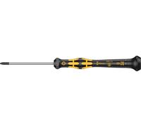 Wera 1555 PZ ESD Tournevis Kraftform Micro pour vis cruciformes, PZ 0 x 60 mm
