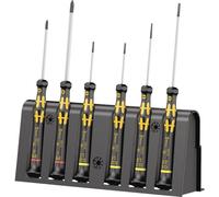 Wera 1578 A/6 antistatique (ESD) Jeu de tournevis 6 pièces vis à fente, cruciforme Phillips